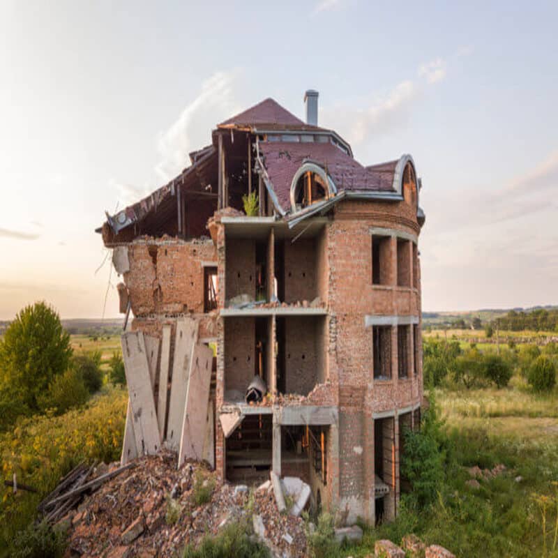 old ruined building after earthquake collapsed brick house 127089 1218 1 1